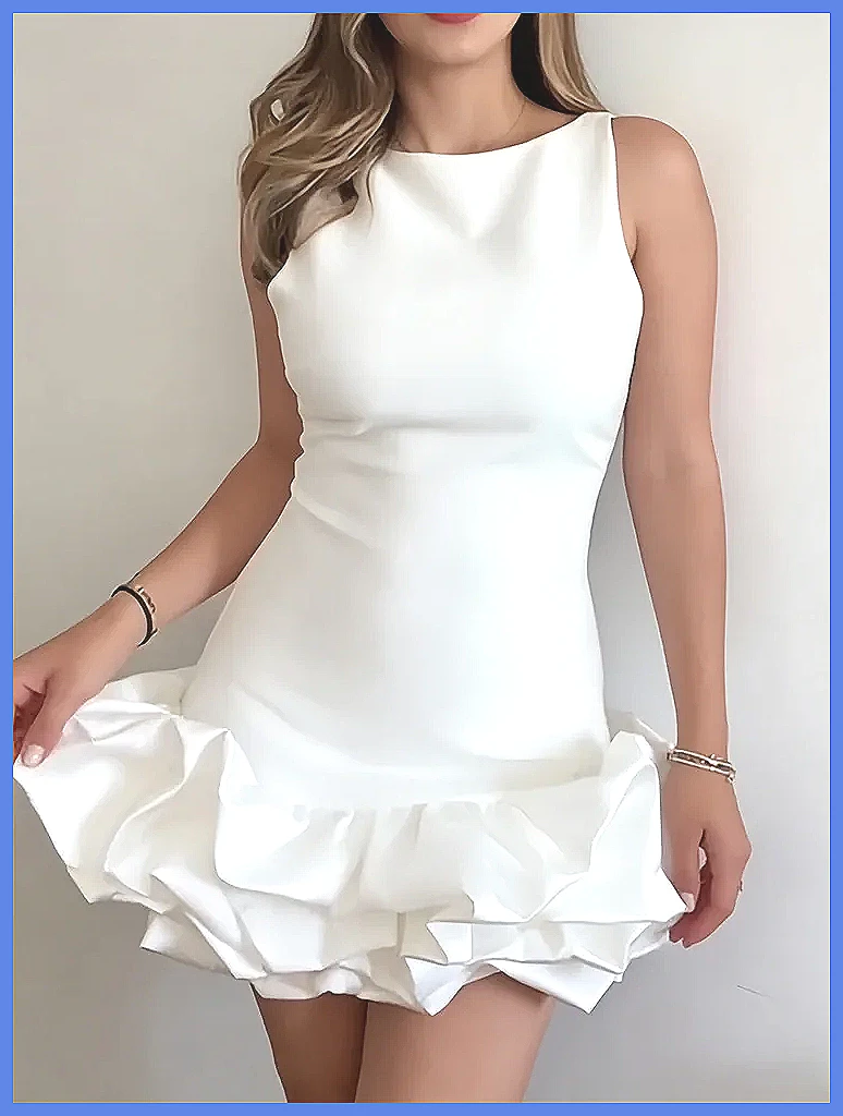 Bodycon Dress Women - 3D Floral Patchwork Bodycon Dress -