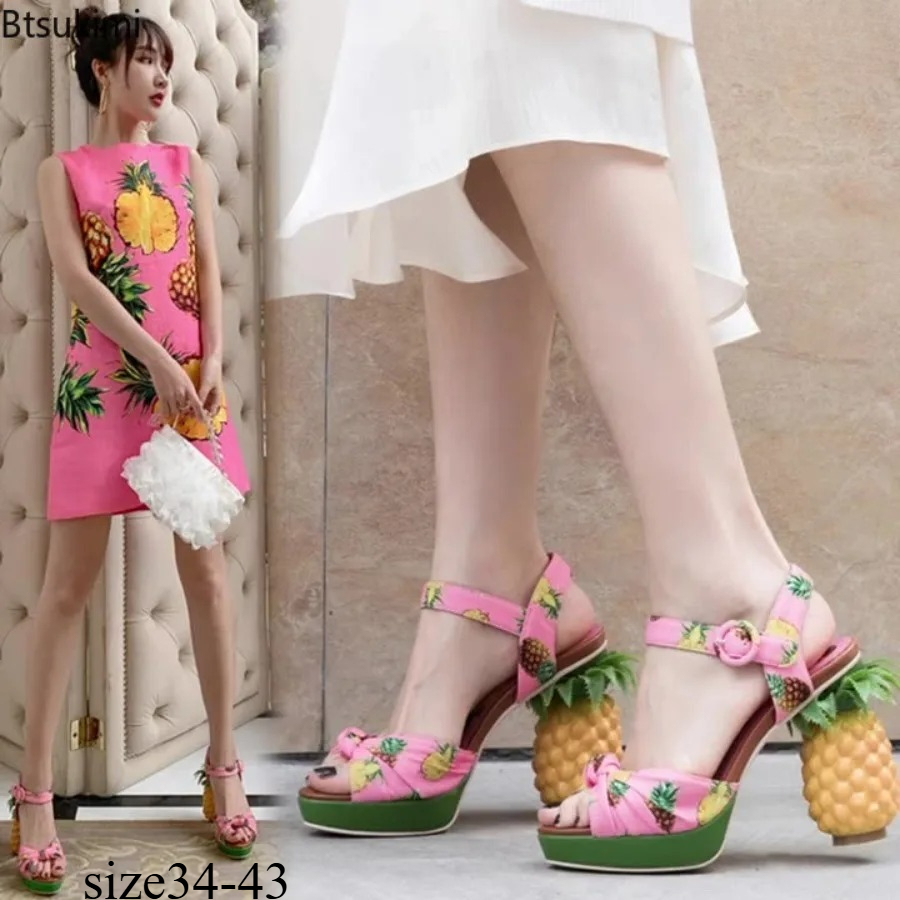 Women Fashion Fun - Fashionable and Fun Women's Pineapple Printed