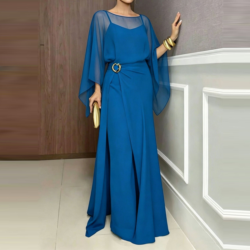 Women'S Fashion Vintage Off Shoulder Long Sleeve Jumpsuit - Elegant O-neck Cover Up Playsuit Match