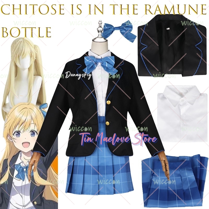 Pleated Skirt Women - Chitose Is In The Ramune Bottle