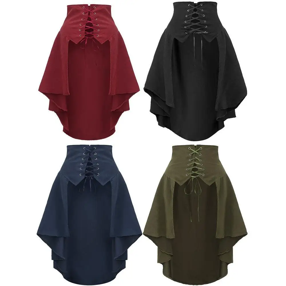 women's punk tailcoat Renaissa - Pleated Skirt Women 评论和价格