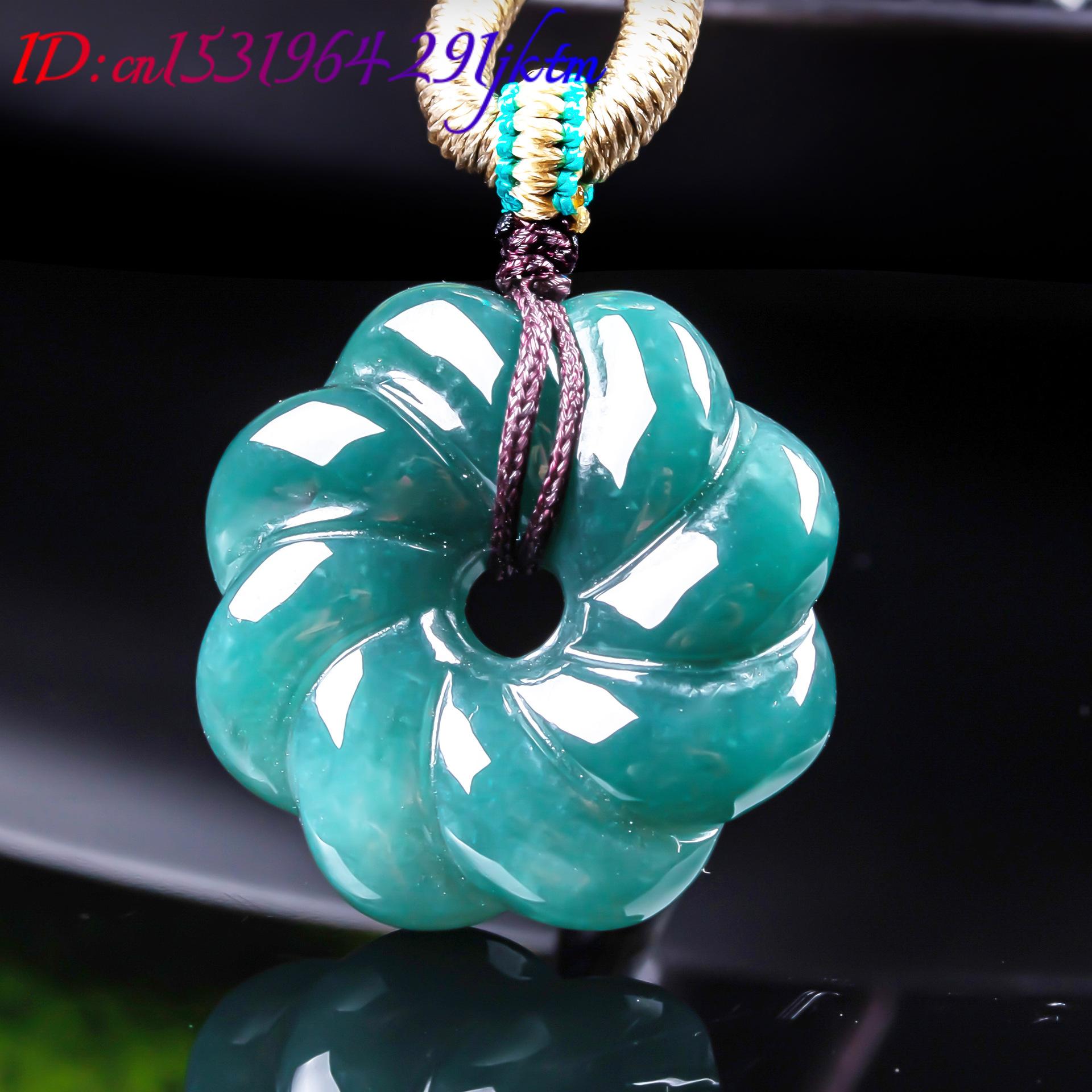 Natural Burmese Jadeite Flower - Trend Women Fashion 评论和价格