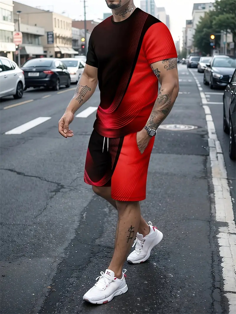 Men Women Gradient Texture T-s - Trend Women Fashion 评论和价格