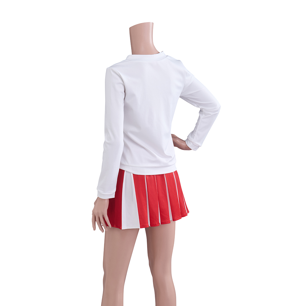 Betty Nerd Cheerleader Uniform - Pleated Skirt Women 评论和价格