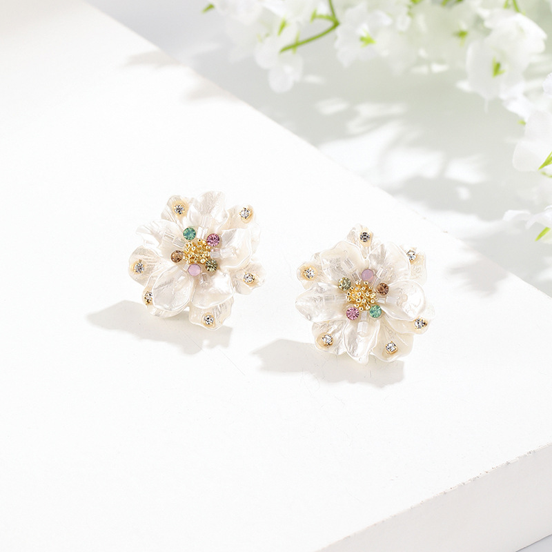 New Jewelry Shell Flower Tempe - Women Fashion Nz 评论和价格