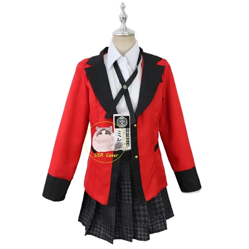 Anime Jabami Yumeko Cosplay Co - Pleated Skirt Women 评论和价格