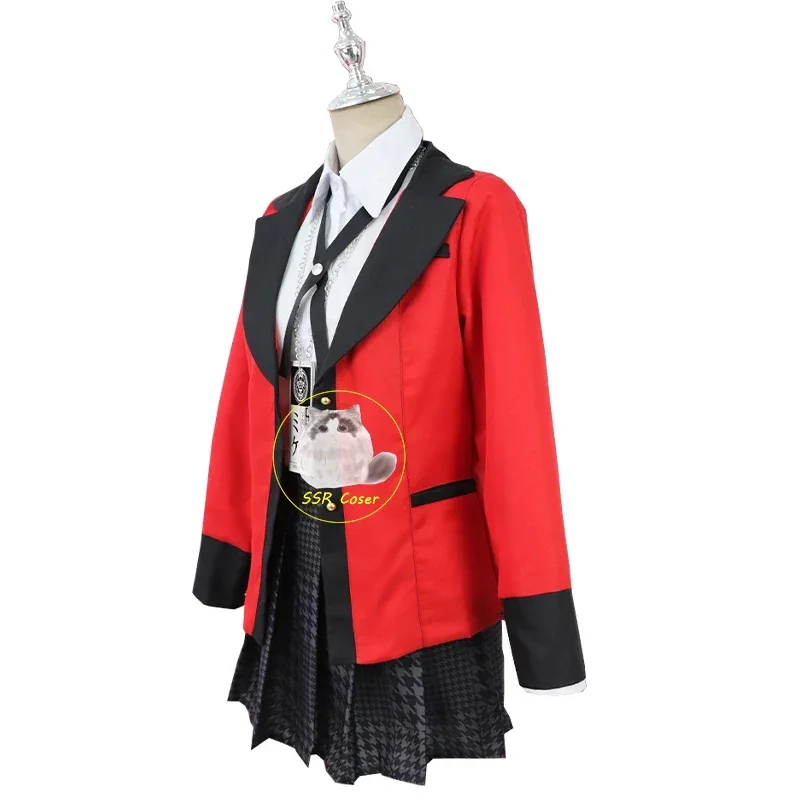 Anime Jabami Yumeko Cosplay Co - Pleated Skirt Women 评论和价格
