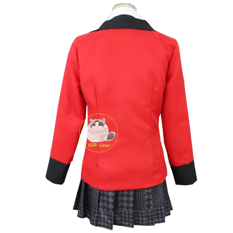 Anime Jabami Yumeko Cosplay Co - Pleated Skirt Women 评论和价格
