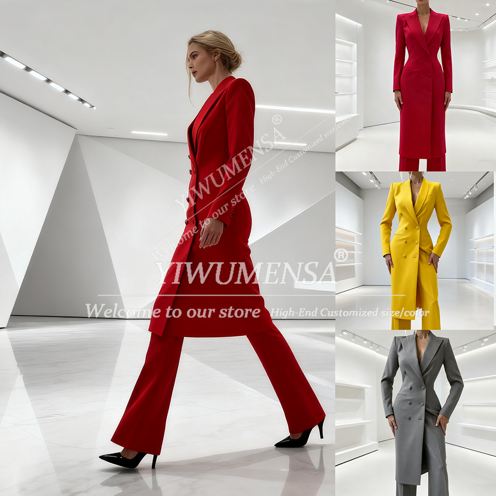 Elegant Solid Women's Suits 2  - Women'S Fashion Jersey 评论和价格