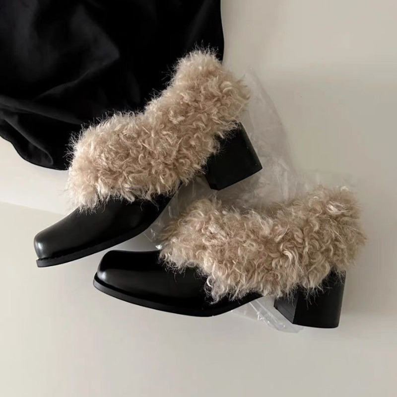 New Fashion Furry Lambwool Wom - Women Fashion Over 40 评论和价格