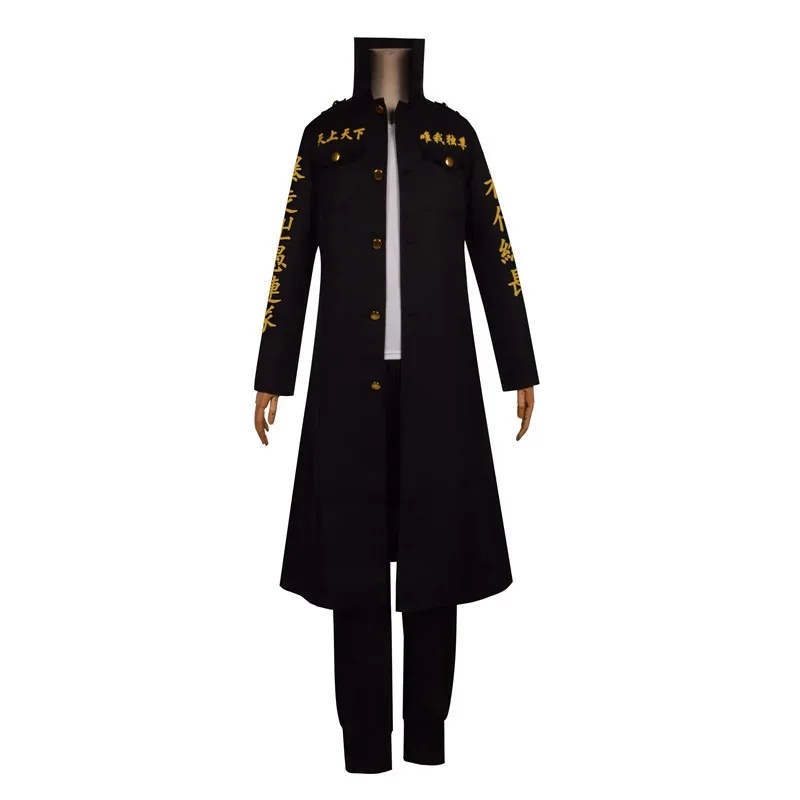 New 2026 Anime Revengers Cospl - Belted Shirt Dress 评论和价格
