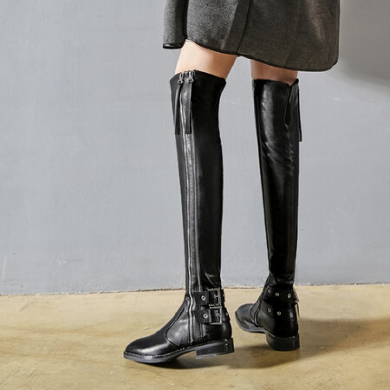 2026 New Winter Punk Chunky He - Women Fashion Over 40 评论和价格