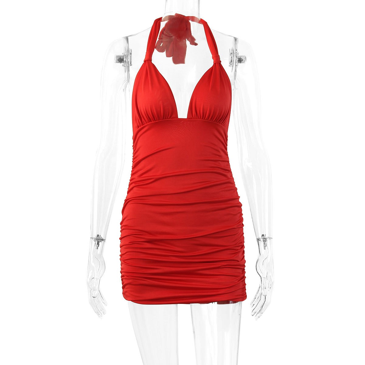 Summer Women's Clothing Deep V - Bodycon Dress Women 评论和价格