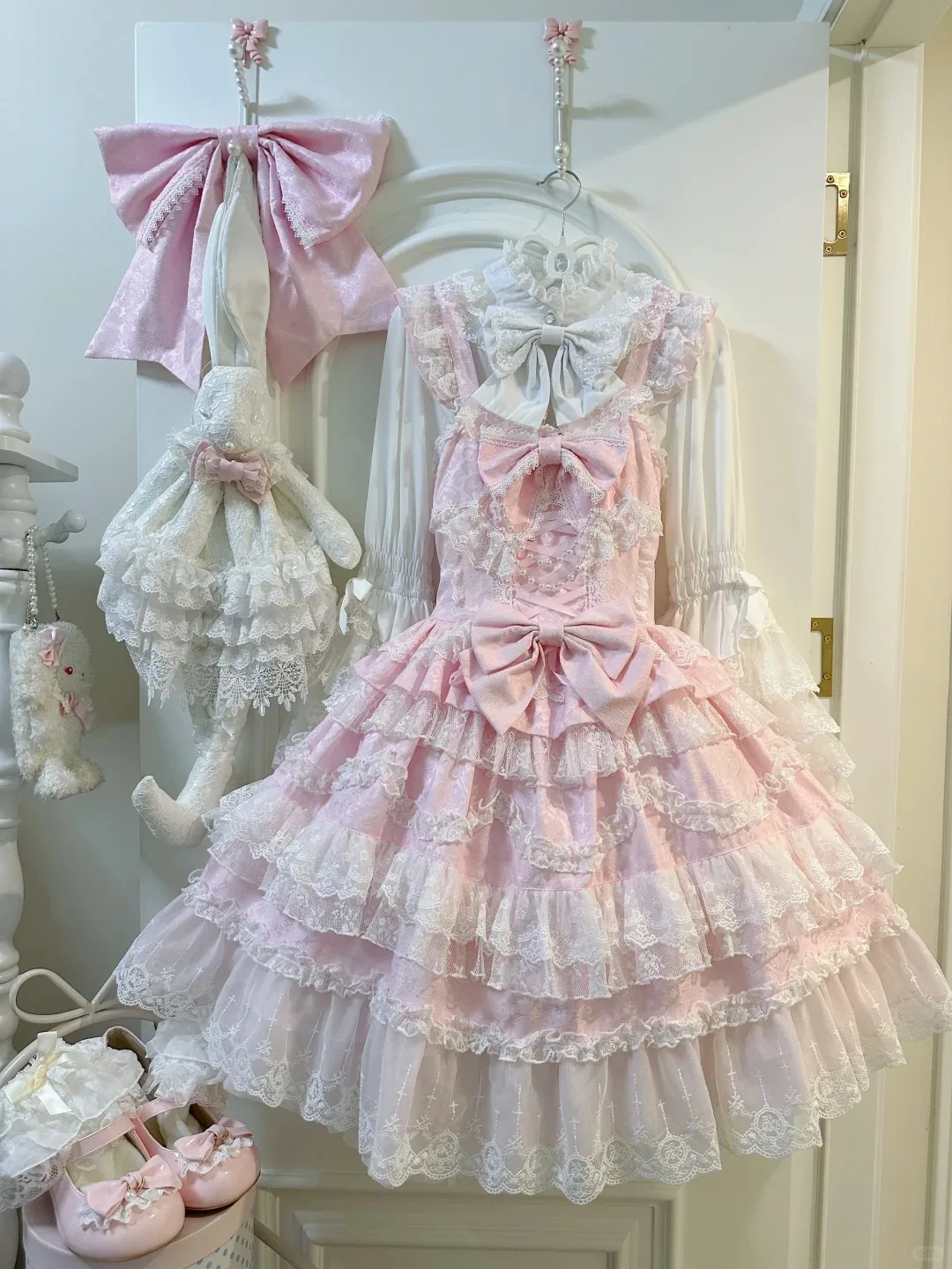 IUM JKS Skirt Y2K Japanese Lol - Belted Shirt Dress 评论和价格