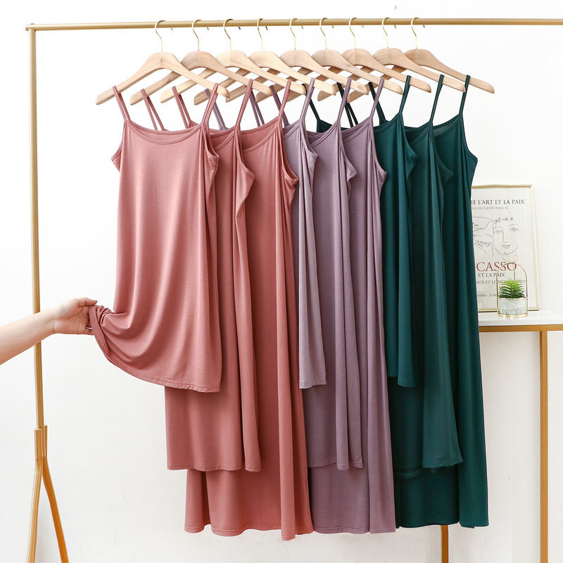 Plus size sleeveless modal sus - Belted Shirt Dress 评论和价格