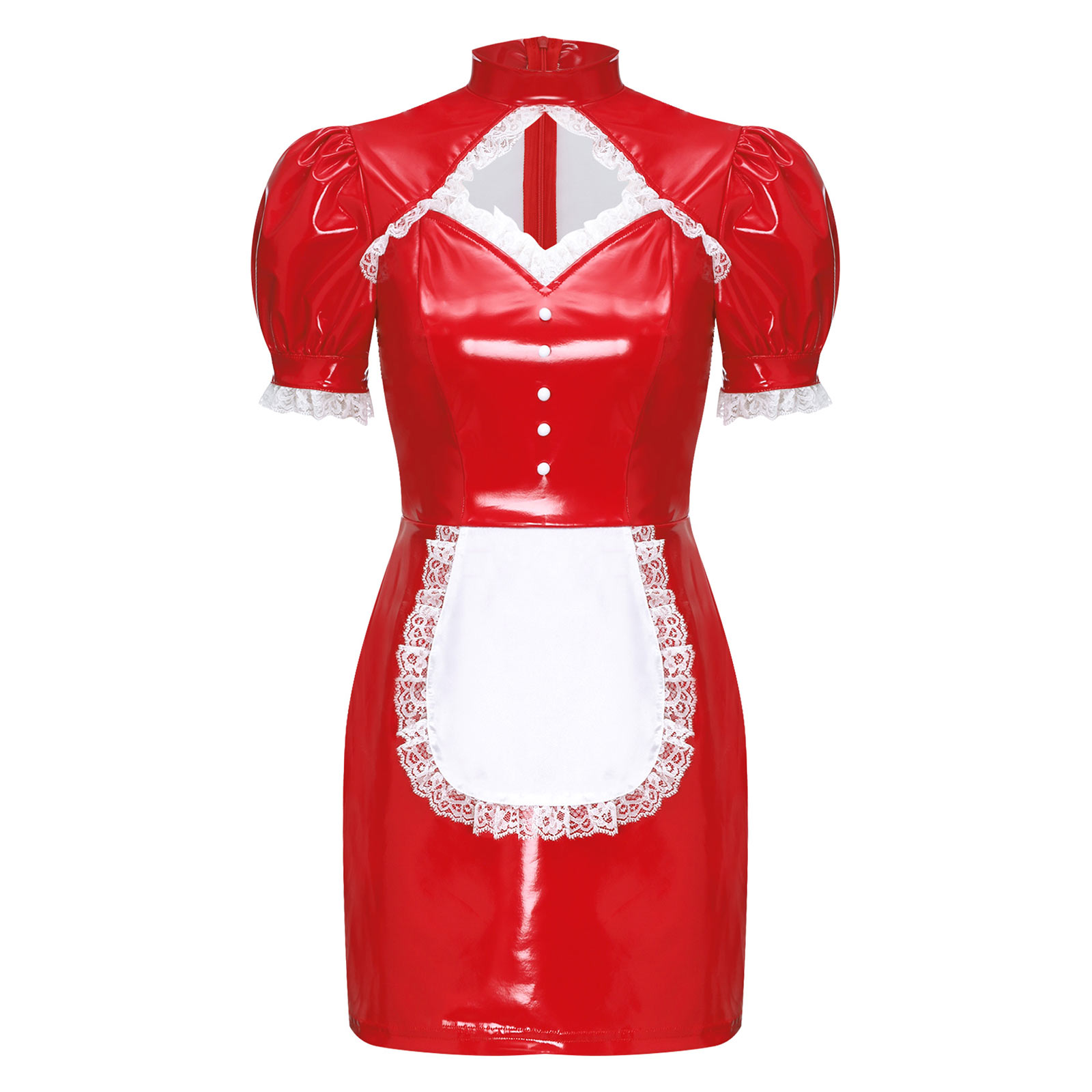 Womens French Maid Costume Pat - Bodycon Dress Women 评论和价格