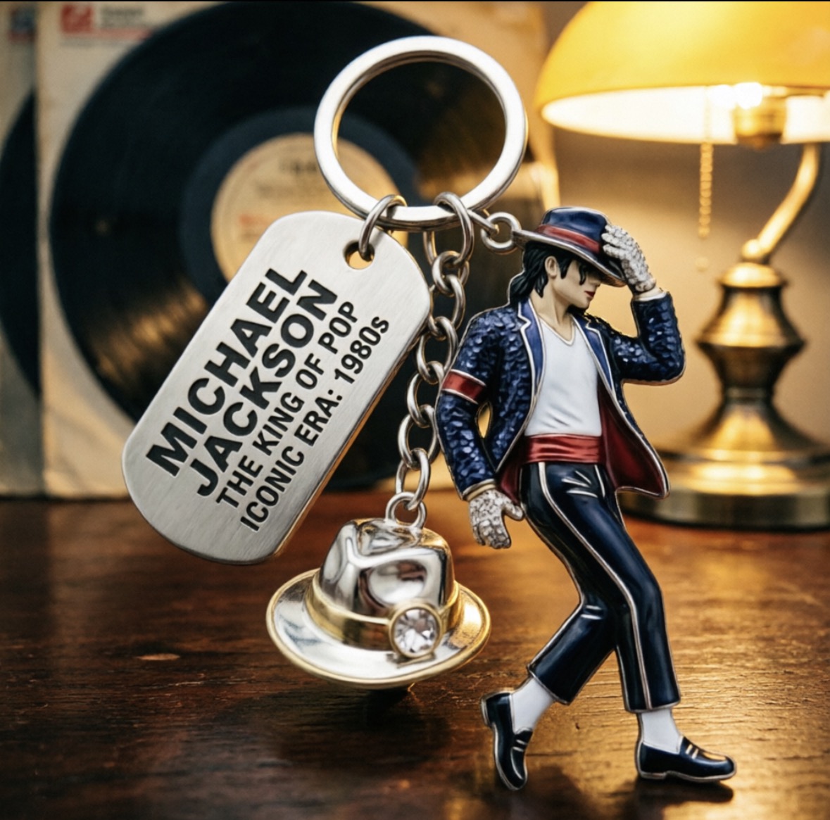 Michael Jackson Keychain, Clas - Trend Women Fashion 评论和价格