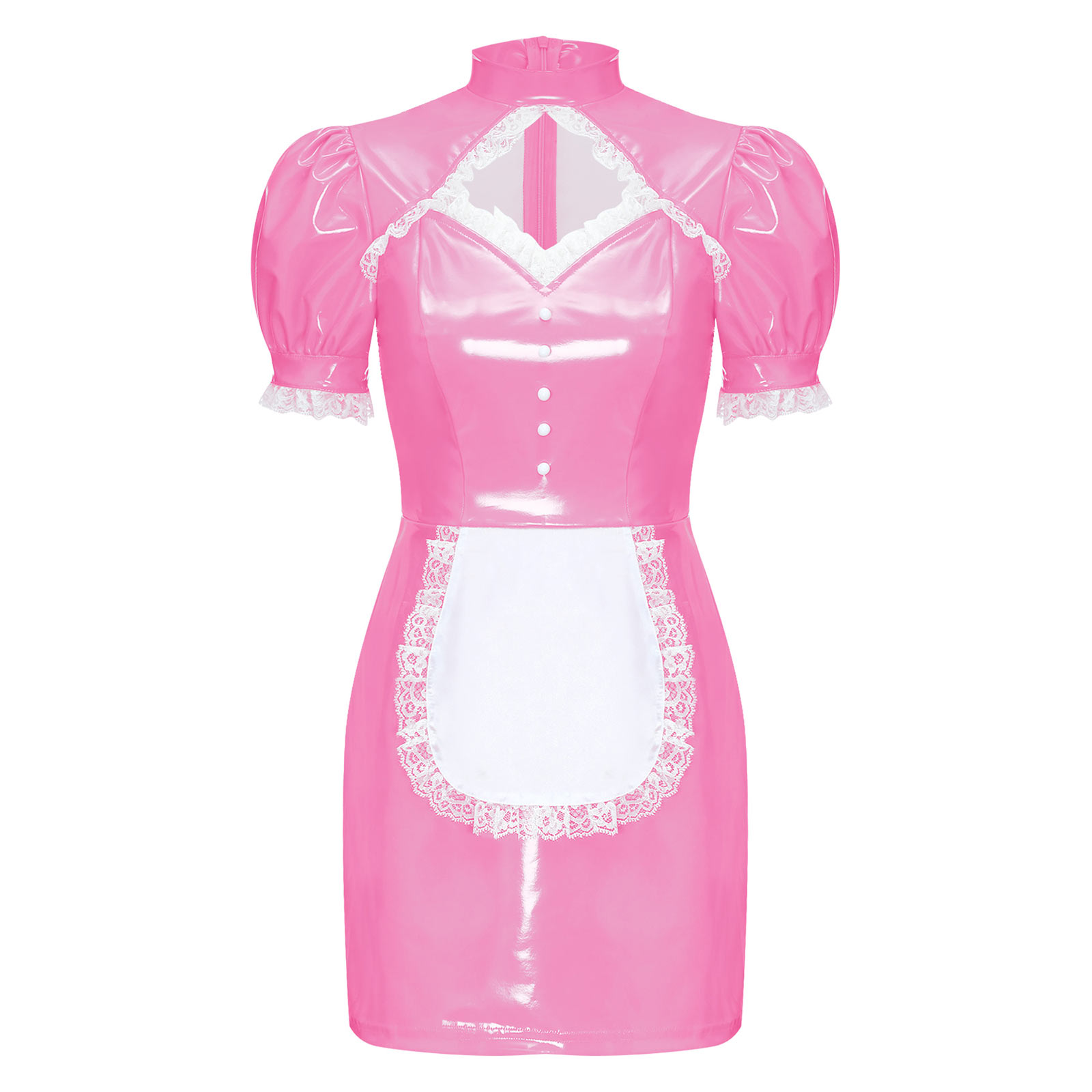 Womens French Maid Cosplay Cos - Bodycon Dress Women 评论和价格