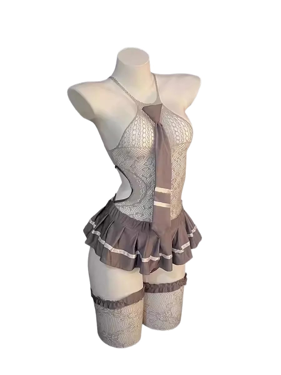 Sexy, tempting, uniform, exoti - Pleated Skirt Women 评论和价格