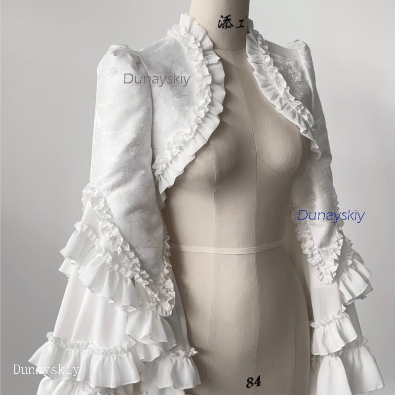 Gothic Party Vampire Lolita Ou - Puff Sleeve Blouse 评论和价格