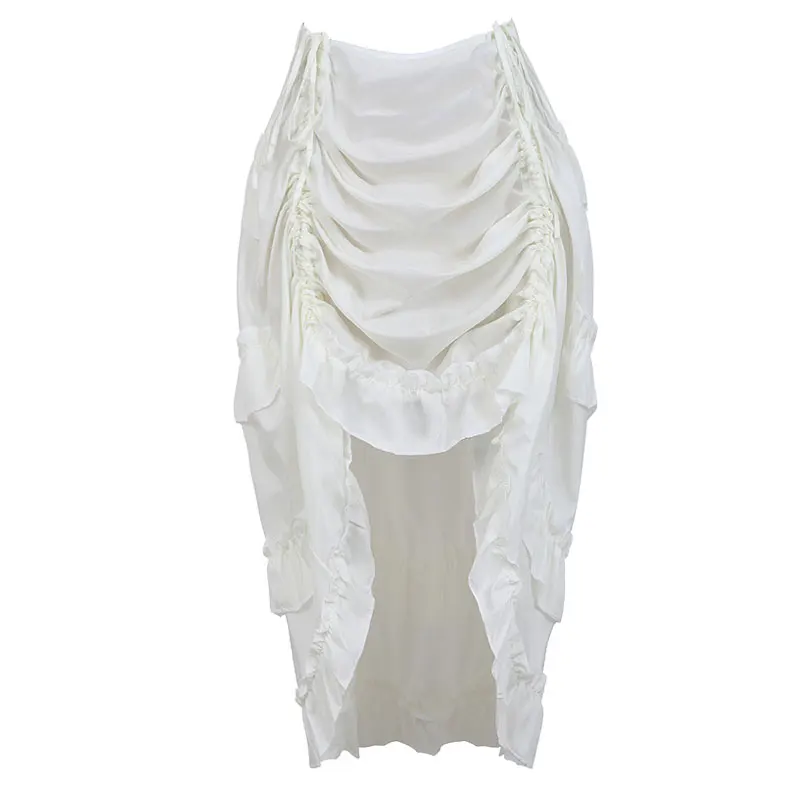 Steampunk Gothic Corset With S - Pleated Skirt Women 评论和价格