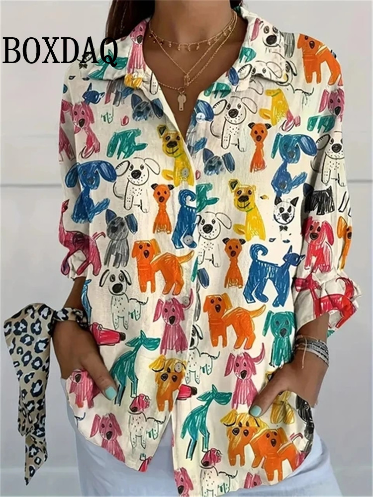 New Women's Spring Shirt Fun P - Women Fashion Fun 评论和价格
