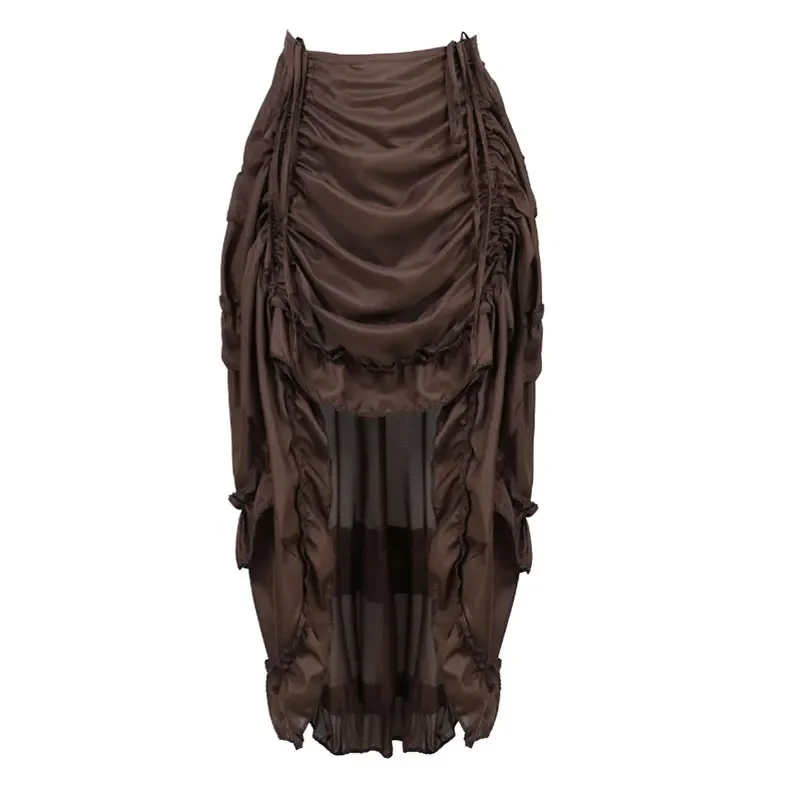 Steampunk Women Skirts Gothic  - Pleated Skirt Women 评论和价格