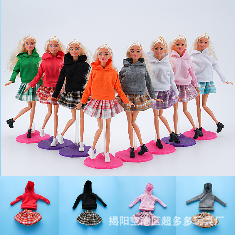 1/6 BJD Doll Clothes For Barbi - Puff Sleeve Blouse 评论和价格