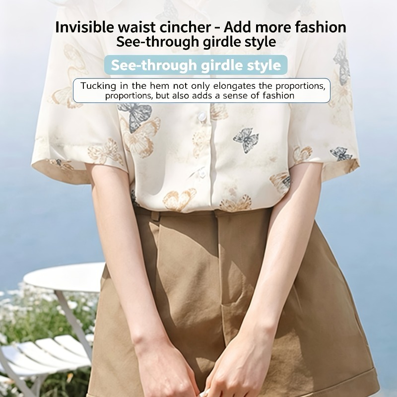 4PCS/Set (1 Strap+3 Buttons) E - Belted Shirt Dress 评论和价格