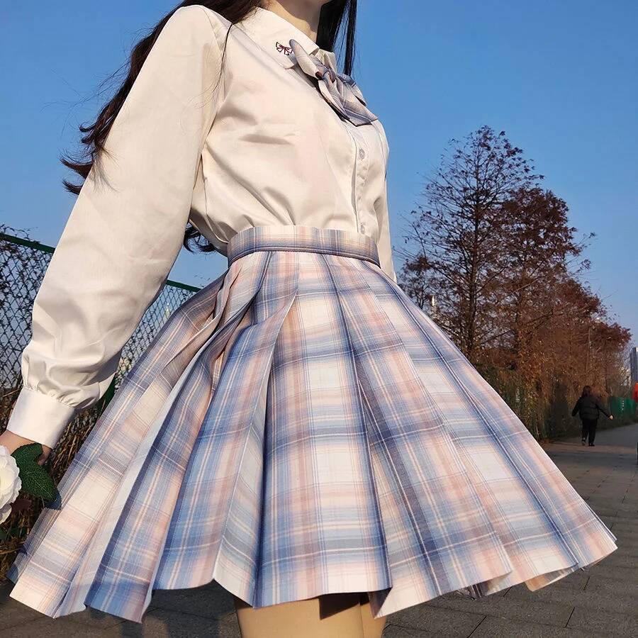 Women Jk Mini Skirts Japanese  - Pleated Skirt Women 评论和价格