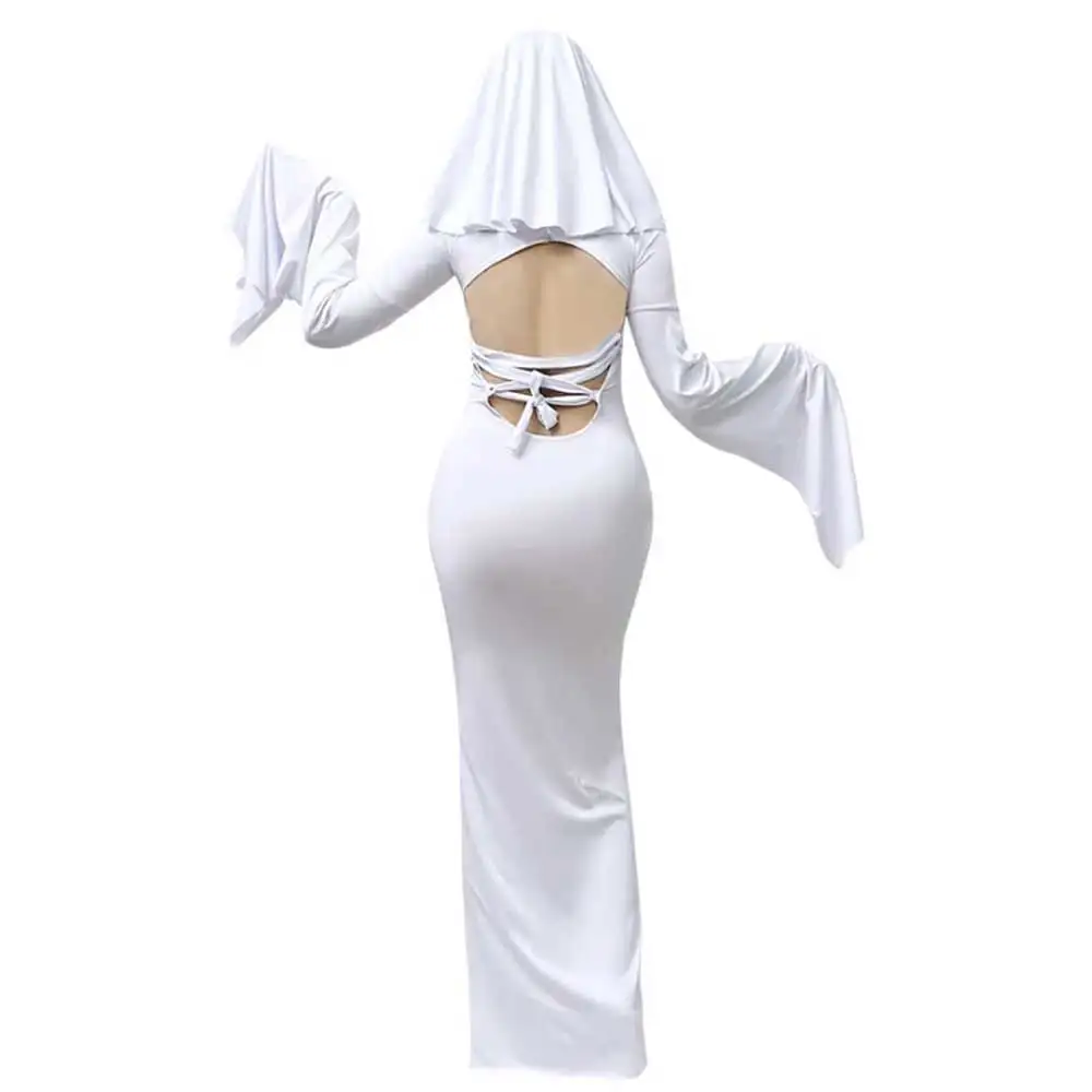 Anime Ghost Female Cosplay Cos - Bodycon Dress Women 评论和价格