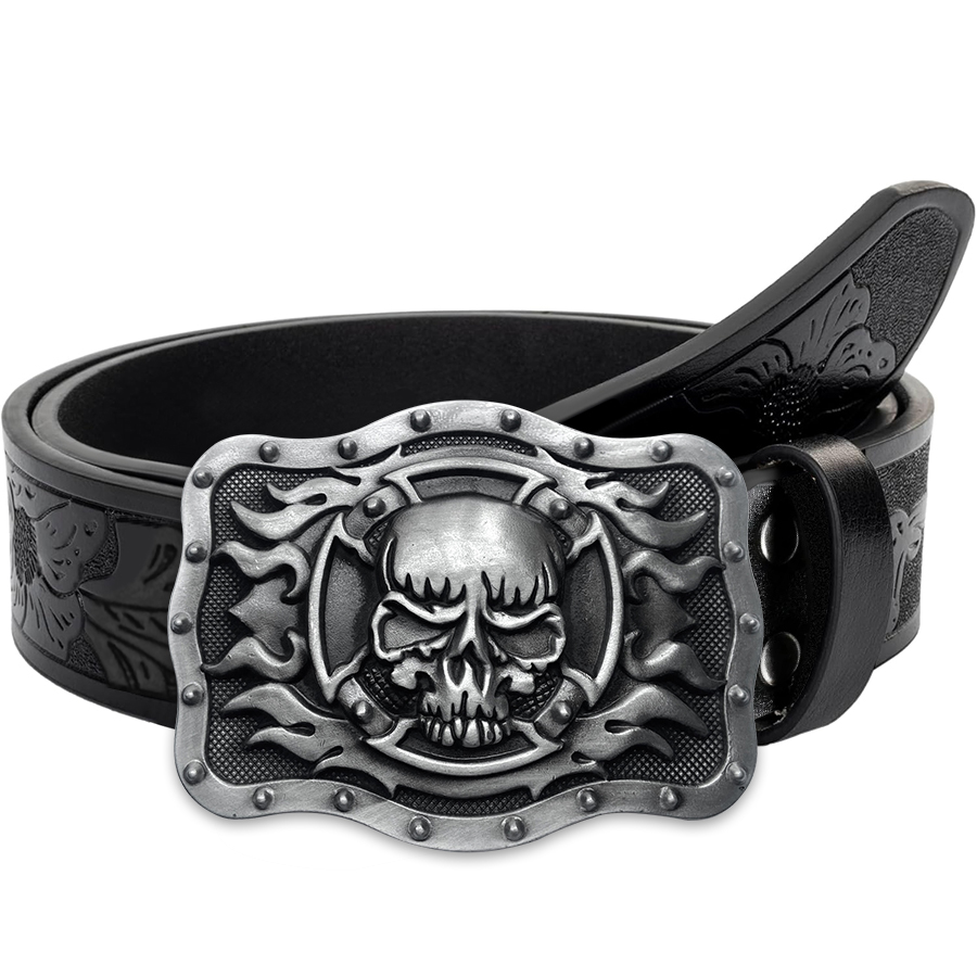 Skull Flame Belt Exquisite Car - Women Fashion Nz 评论和价格