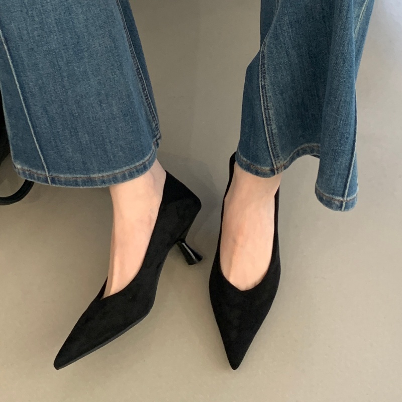 Bailamos Autumn Pointed Toe Wo - Women Fashion Korean 评论和价格
