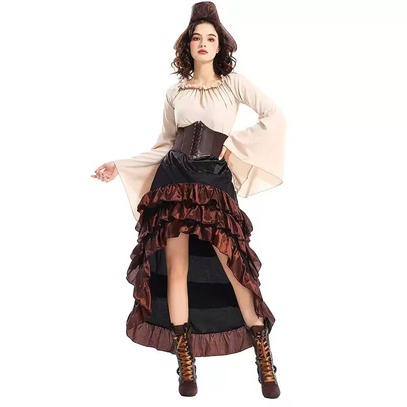 Movie Backrooms Captain Clark  - Belted Shirt Dress 评论和价格